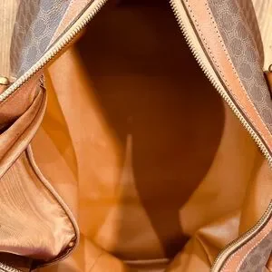 Celine Classic Dark Brown and Tan Patterned Tote Celine | Accessories | Celine Classic Dark Brown And Tan  main image 2